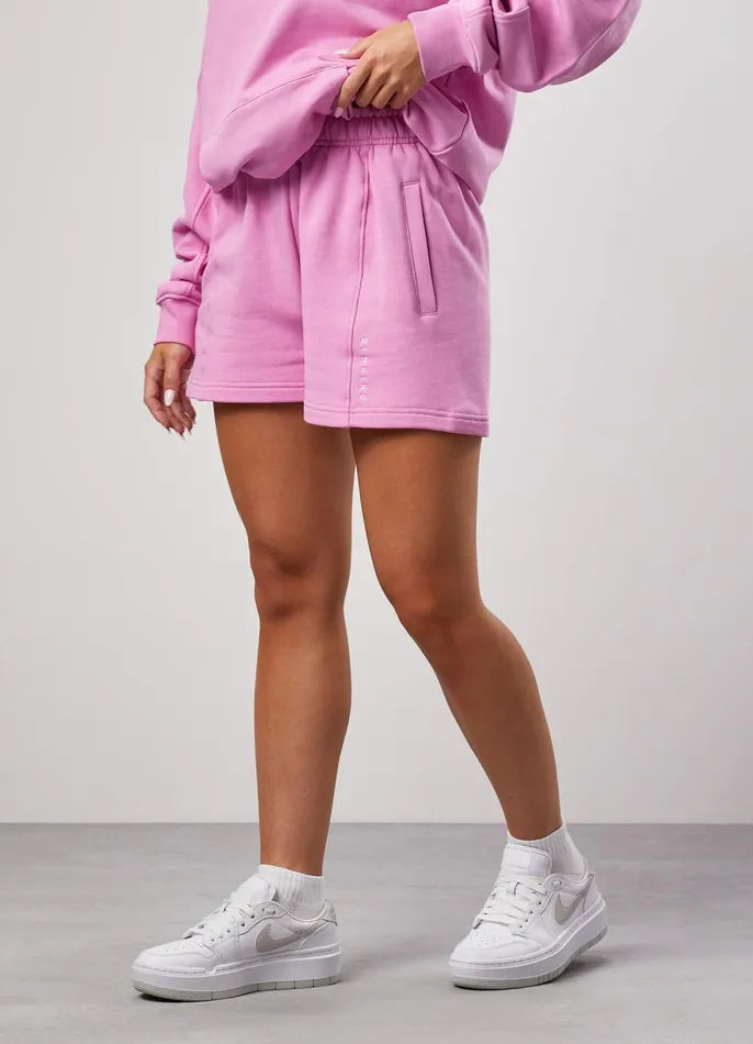 Gym King Shorts Women GKW Seam Detail Shorts 8211 Pink Rose