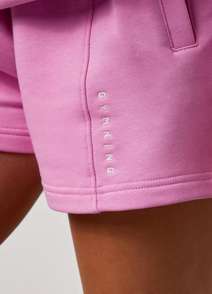 Gym King Shorts Women GKW Seam Detail Shorts 8211 Pink Rose