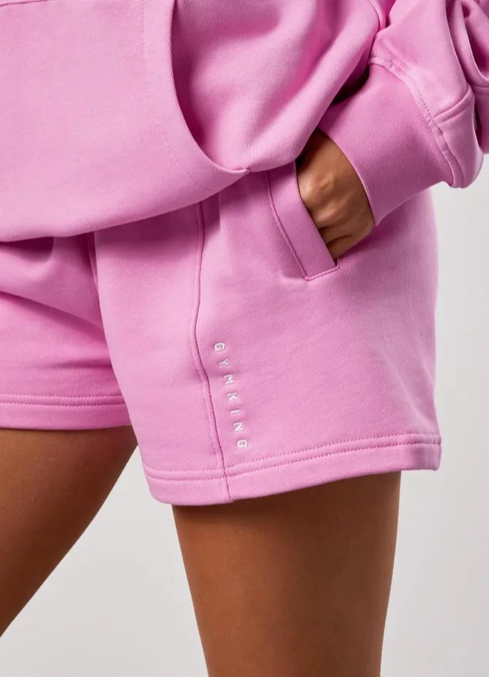 Gym King Shorts Women GKW Seam Detail Shorts 8211 Pink Rose