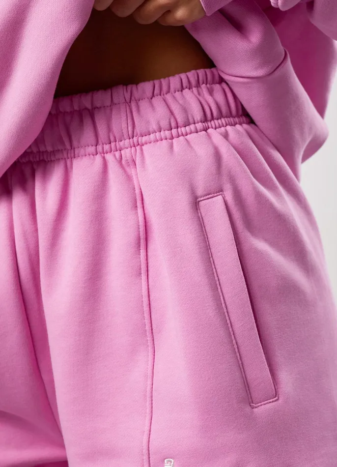 Gym King Shorts Women GKW Seam Detail Shorts 8211 Pink Rose