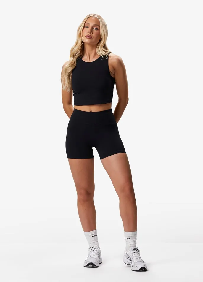 Gym King Shorts Women Peach Luxe 4034 Short 8211 Black Luxe