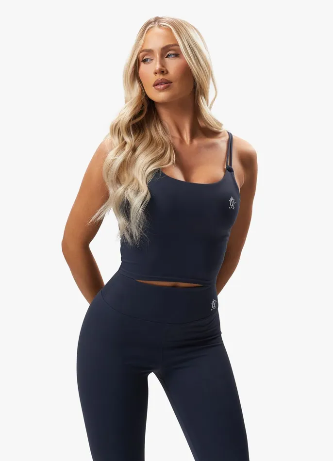 Gym King Sports Bras Women 365 Long Line Tank 8211 Midnight Blue