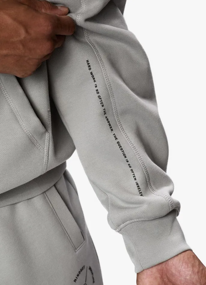 Gym King Sweatshirts and Hoodies Men Compass Hood 8211 Urban Grey