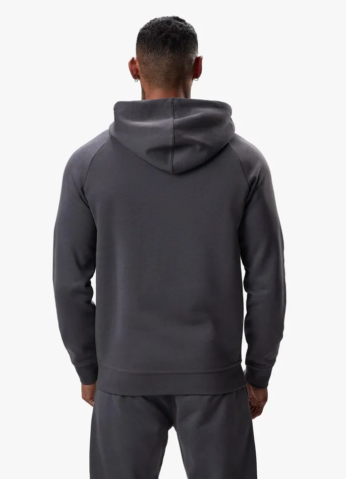 Gym King Sweatshirts and Hoodies Men Pro Logo Fleece Hood 8211 Graphite