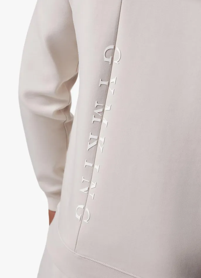 Gym King Sweatshirts and Hoodies Men Split Linear Hood 8211 Stone Grey