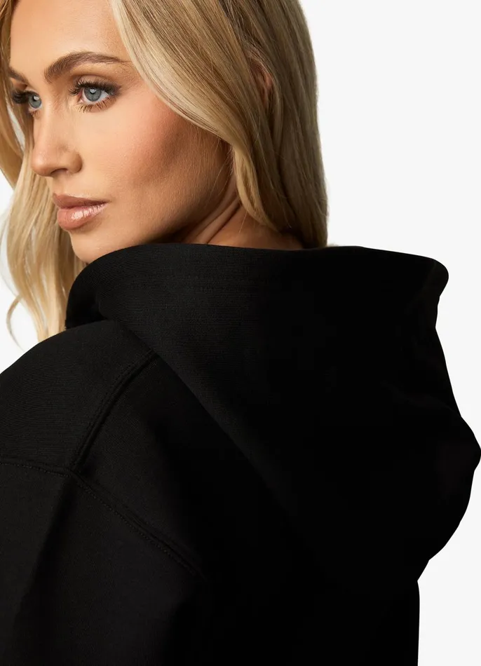 Gym King Sweatshirts and Hoodies Women 365 FZ Hood 8211 Black