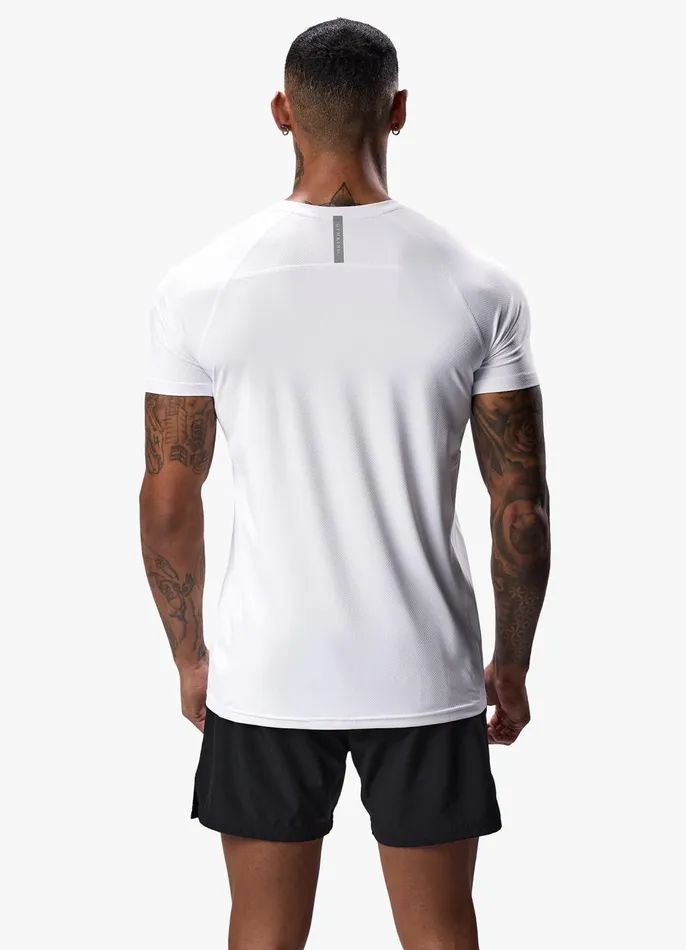Gym King TShirts Men Energy Linear Tee 8211 White