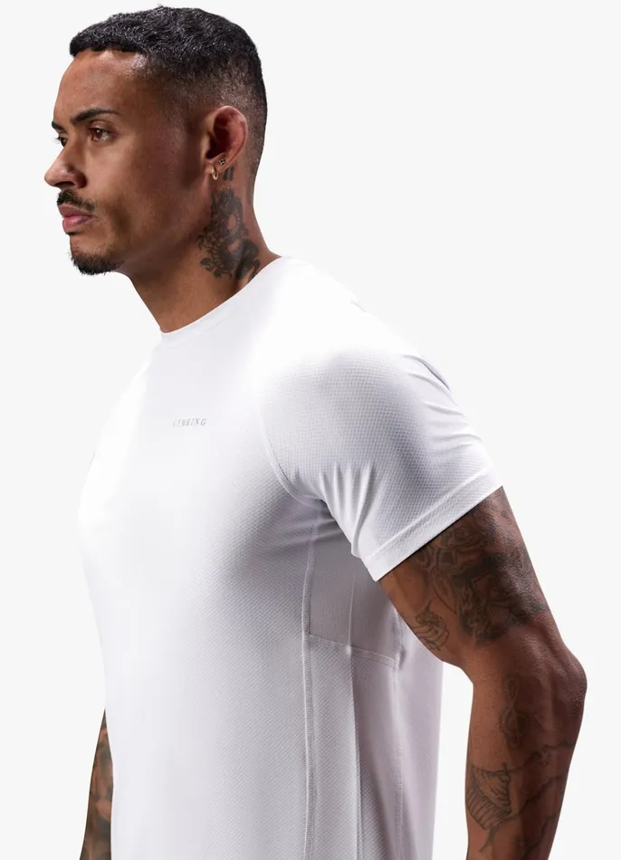 Gym King TShirts Men Energy Linear Tee 8211 White