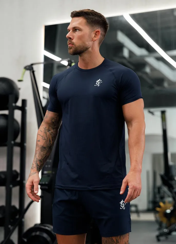 Gym King TShirts Men Energy Tee 8211 Navy