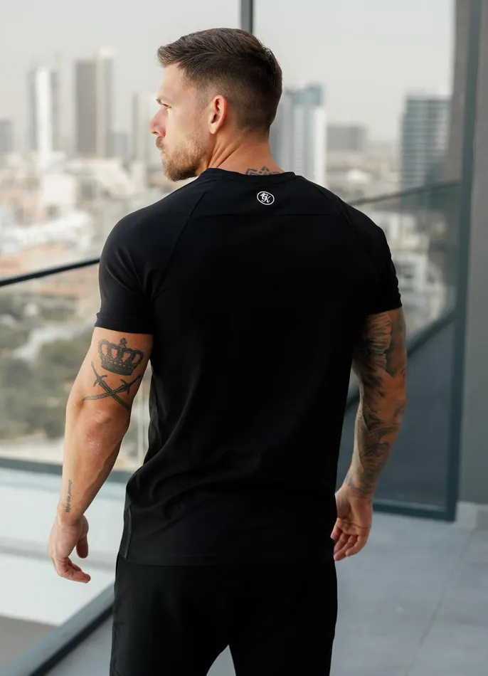 Gym King TShirts Men Pro Logo Jersey Tee 8211 Black