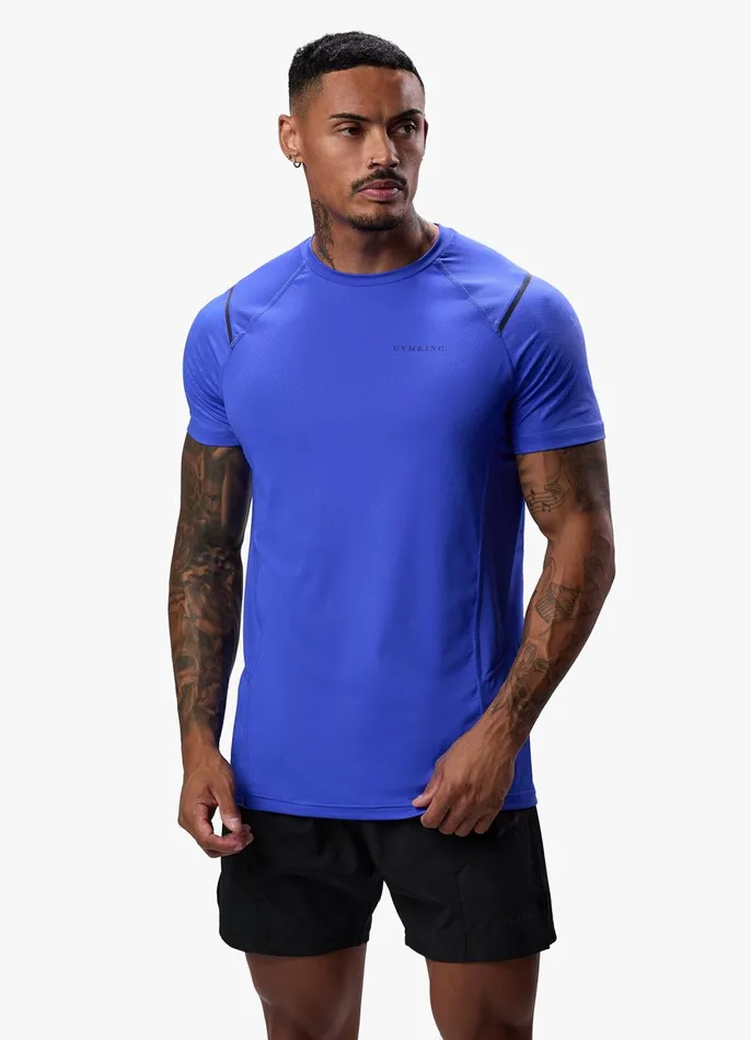 Gym King TShirts Men Unity Tee 8211 Ultramarine