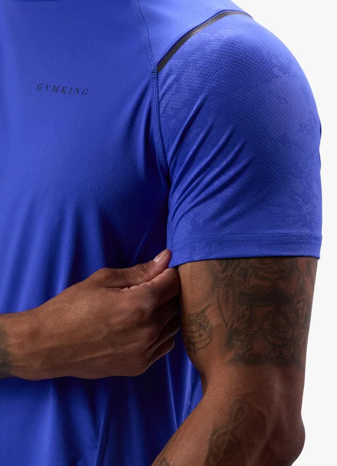 Gym King TShirts Men Unity Tee 8211 Ultramarine