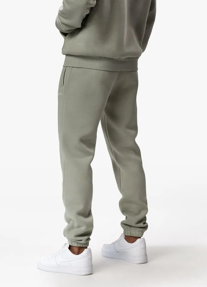 Gym King Tracksuit Bottoms Men Established Jogger 8211 Sage Grey