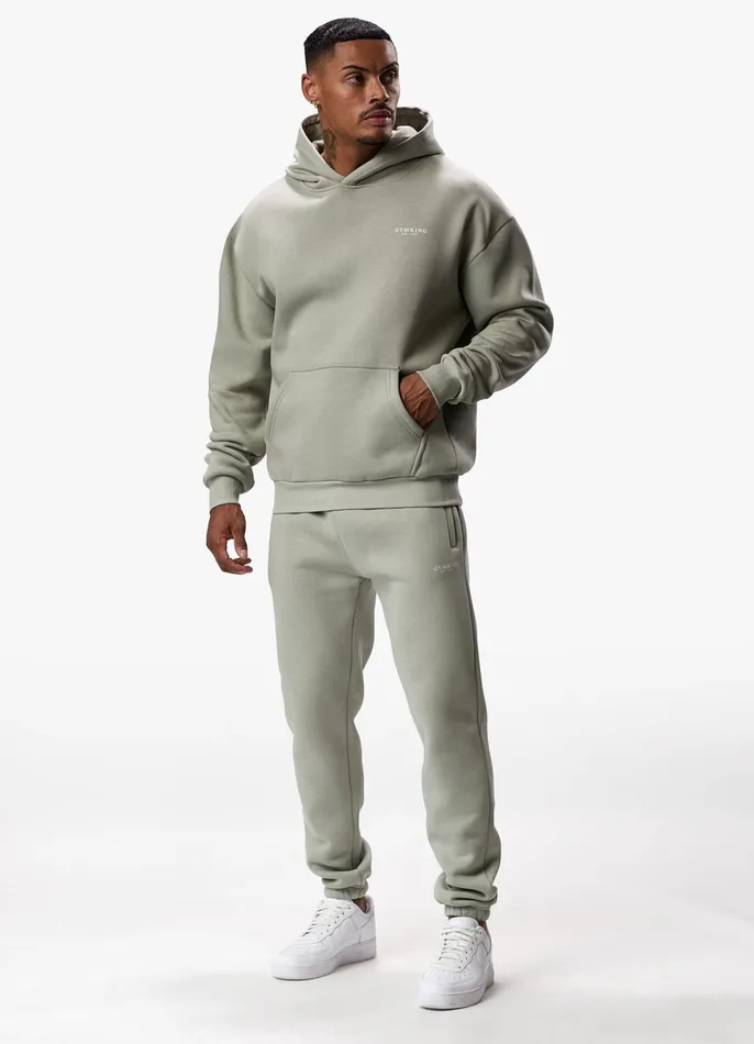 Gym King Tracksuit Bottoms Men Established Jogger 8211 Sage Grey