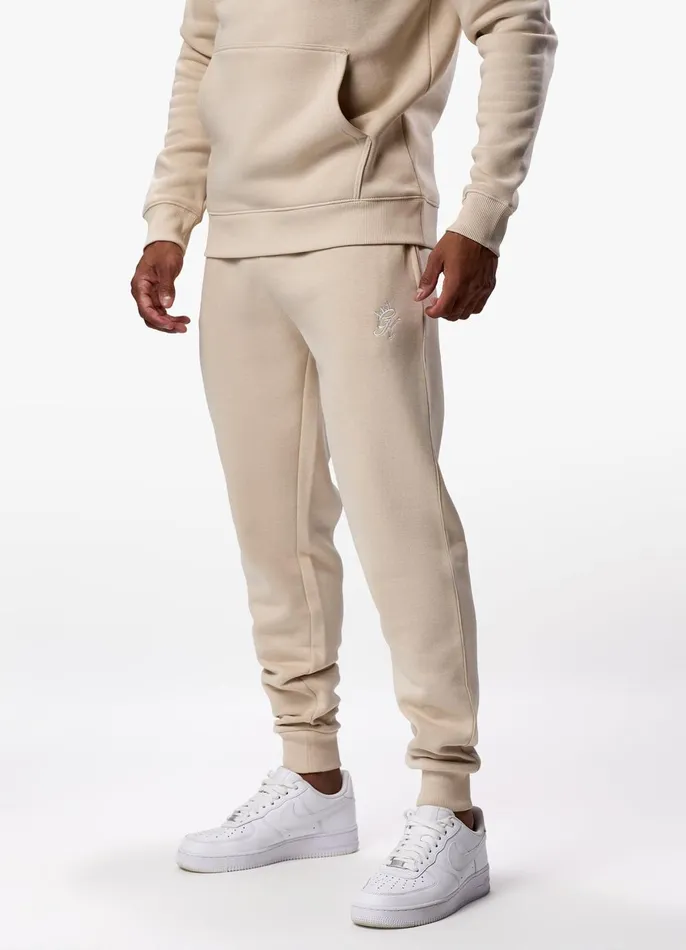 Gym King Tracksuit Bottoms Men Fundamental Jogger 8211 Light Sand