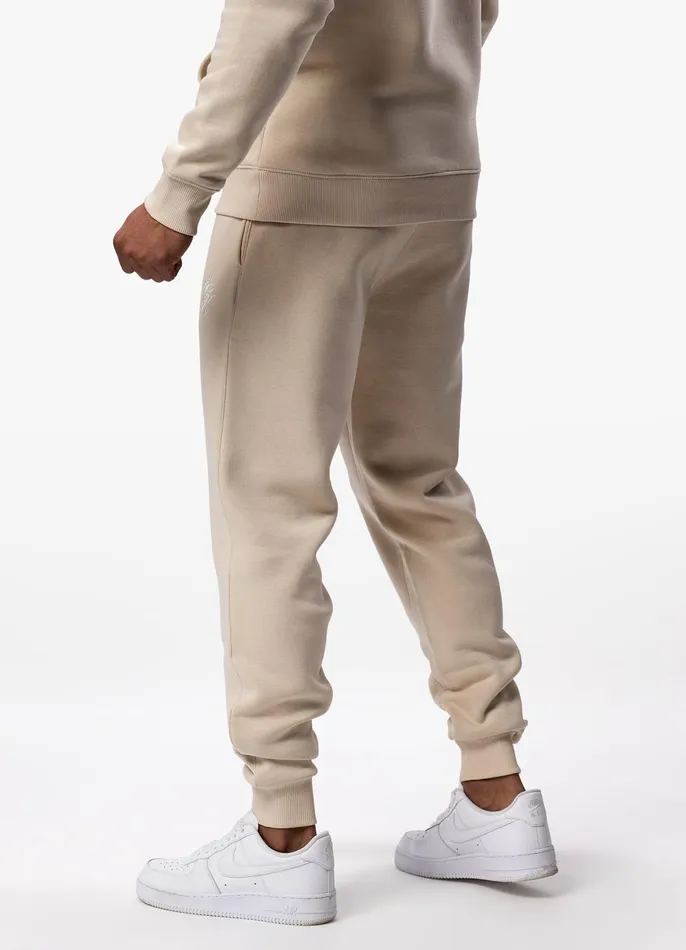 Gym King Tracksuit Bottoms Men Fundamental Jogger 8211 Light Sand