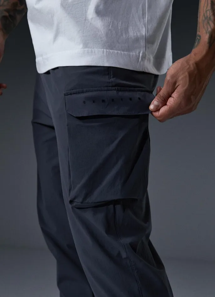 Gym King Tracksuit Bottoms Men Rebellion Cargo Jogger 8211 Graphite