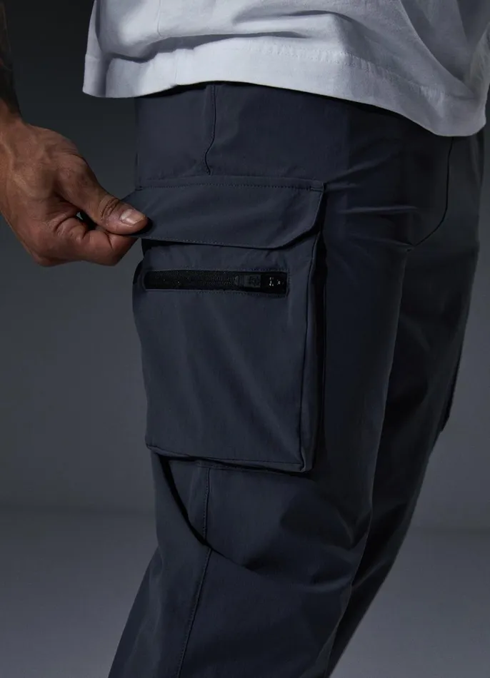 Gym King Tracksuit Bottoms Men Rebellion Cargo Jogger 8211 Graphite