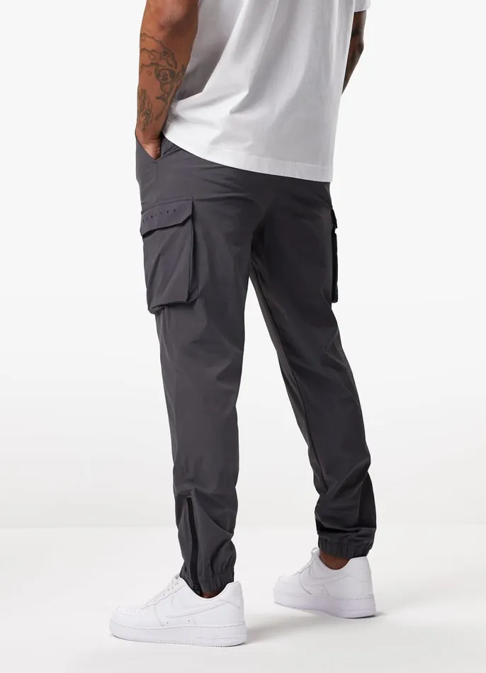 Gym King Tracksuit Bottoms Men Rebellion Cargo Jogger 8211 Graphite