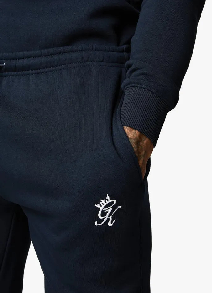 Gym King Tracksuits Men Fundamental Hood Tracksuit 8211 Navy