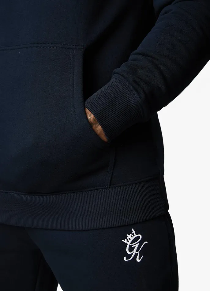 Gym King Tracksuits Men Fundamental Hood Tracksuit 8211 Navy