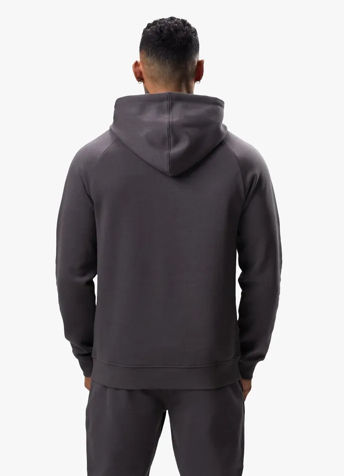 Gym King Tracksuits Men Pro Logo Fleece Tracksuit 8211 Graphite