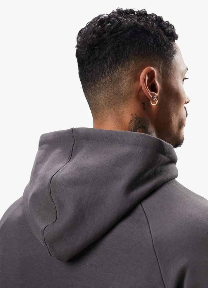 Gym King Tracksuits Men Pro Logo Fleece Tracksuit 8211 Graphite