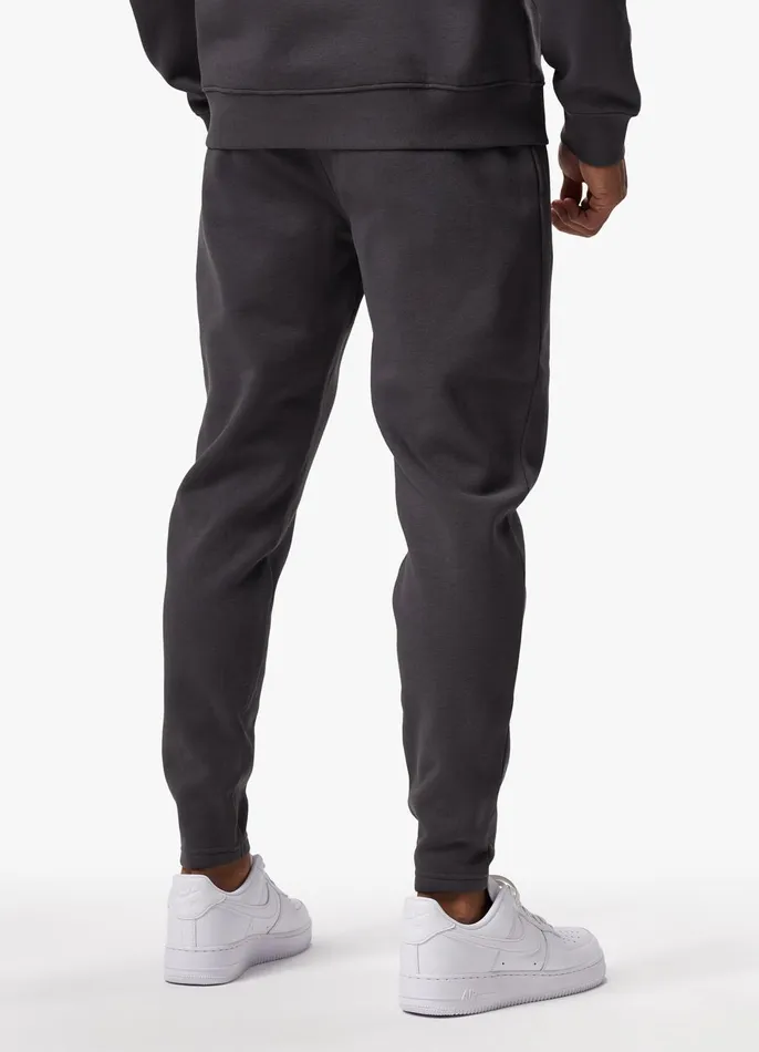 Gym King Tracksuits Men Pro Logo Fleece Tracksuit 8211 Graphite