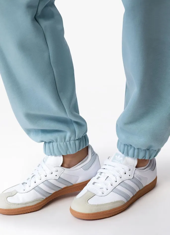 Gym King Tracksuits Women Established Crew Tracksuit 8211 Stone Blue