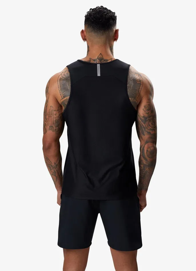 Gym King Vests Men Flex Vest 8211 BlackSilver