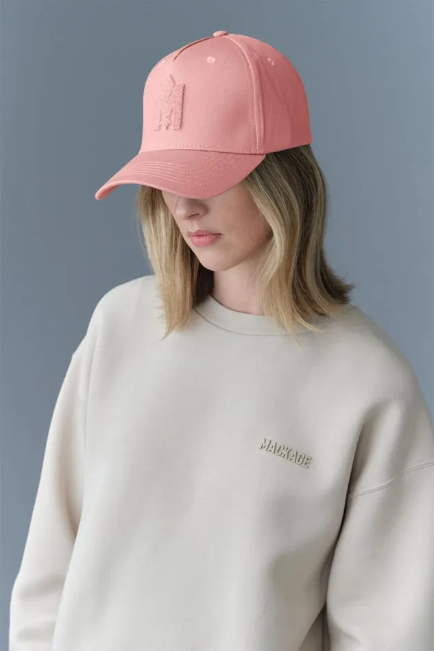 Hats Men Mackage ANDERSON Baseball Cap With Velvet Logo Trench