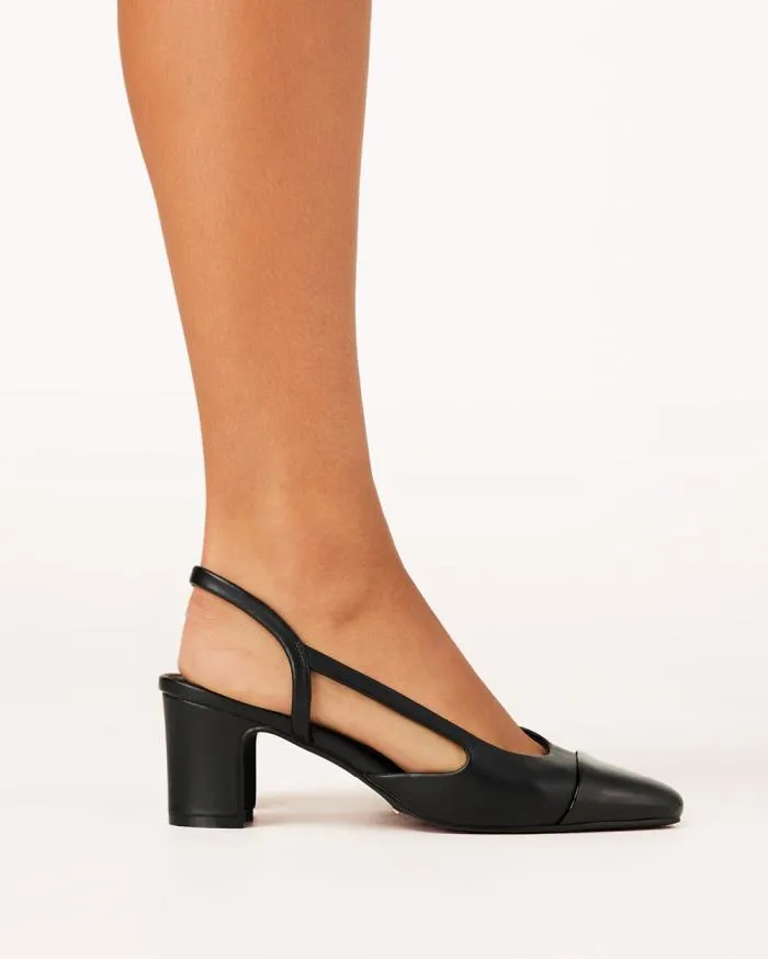 Heels Billini Block Heels FINTRA BLACKBLACK PATENT
