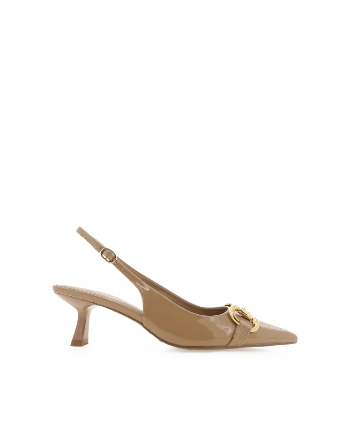 Heels Billini Stiletto Heels ABBIE TAUPE PATENT