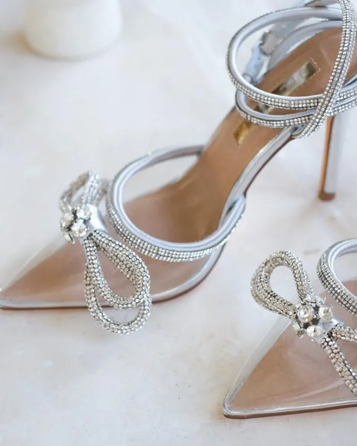Heels Billini Stiletto Heels ELOPE CLEARSILVER