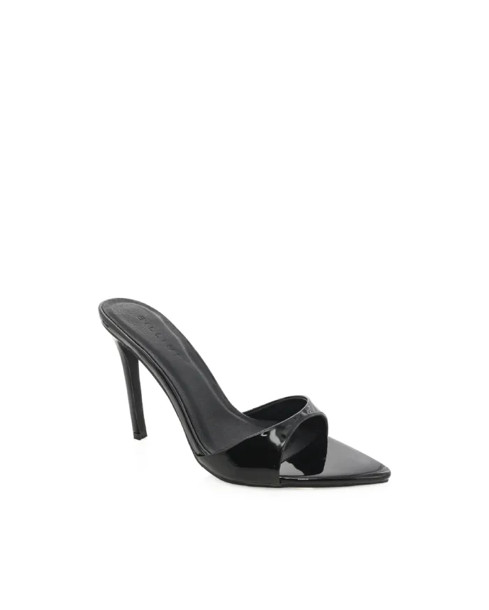 Heels Billini Stiletto Heels QUINBY BLACK PATENT