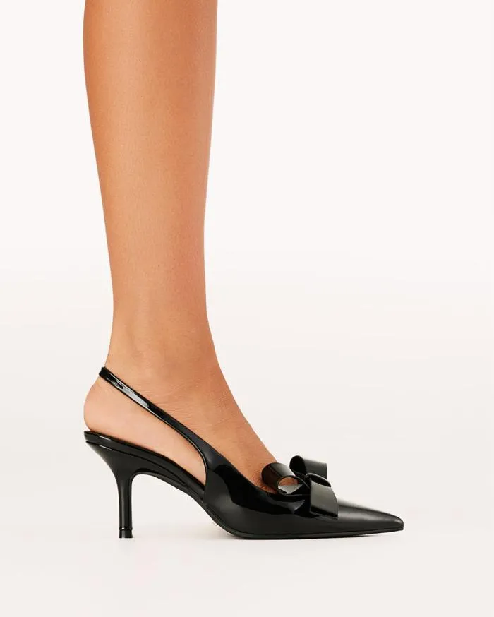 Heels Billini Stiletto Heels ROSIO BLACK PATENT