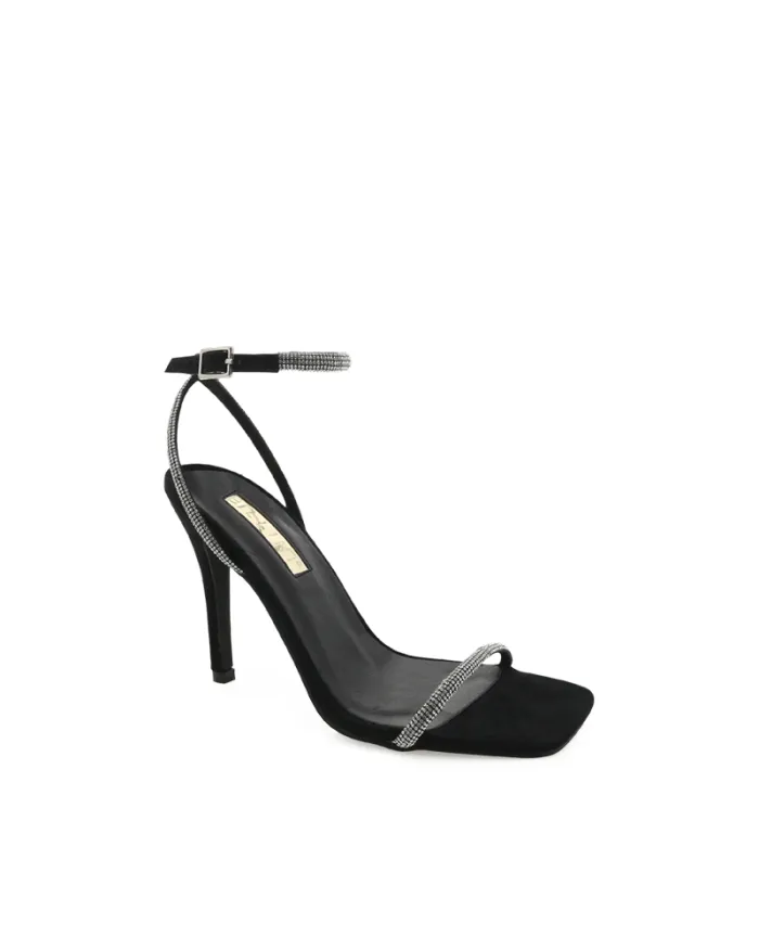 Heels Billini Stiletto Heels STARLETTE DIAMANTEBLACK SUEDE