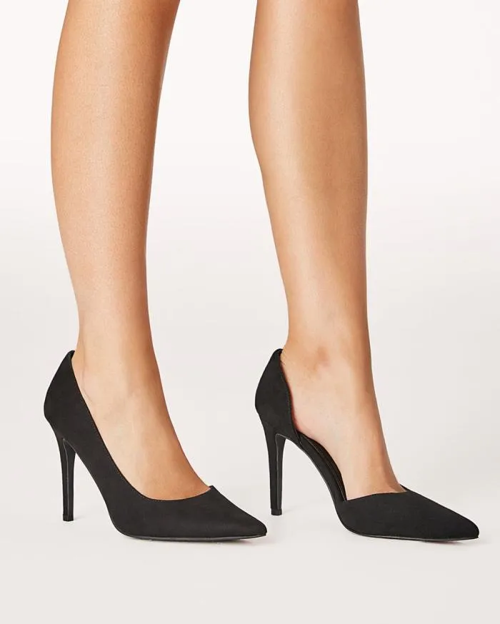 Heels Billini Stiletto Heels UTOPIA BLACK SUEDE