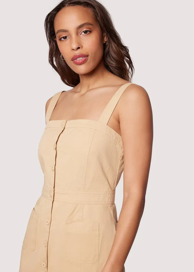 High Bluff Midi Dress Sand Women Lost Wander Dresses