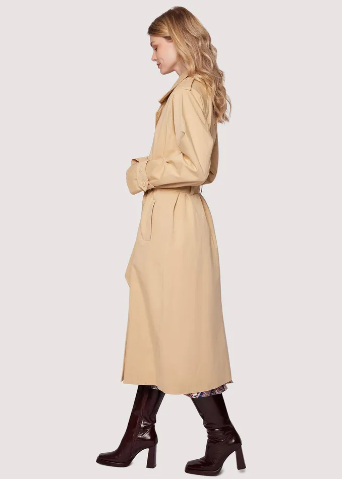 High Bluff Trench Coat Sand Women Lost Wander Outerwear