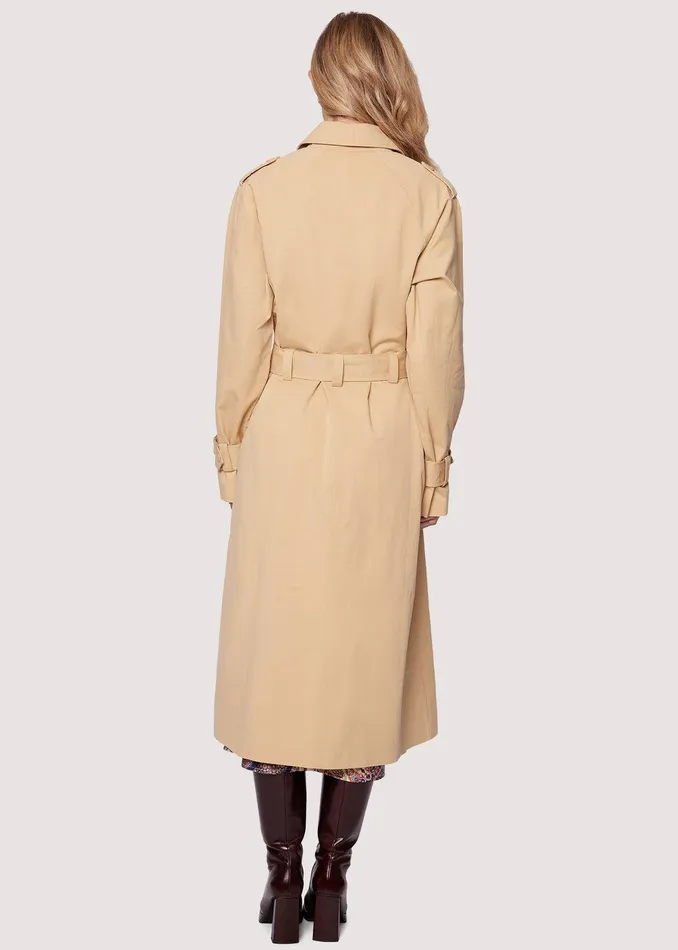 High Bluff Trench Coat Sand Women Lost Wander Outerwear