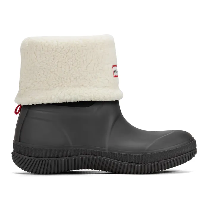 HunterBoots Women8217s Thunor IndoorOutdoor Insulated Roll Top Waterproof Snow Boots Women Insulated and Snow Boots