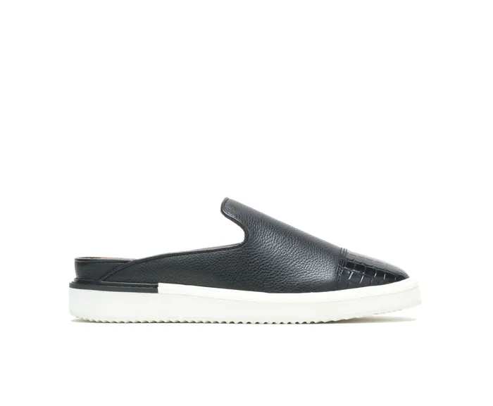 Hush Puppies Flats and SlipOns Women Sabine Mule Black Leather