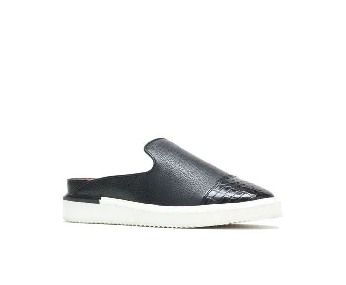 Hush Puppies Flats and SlipOns Women Sabine Mule Black Leather