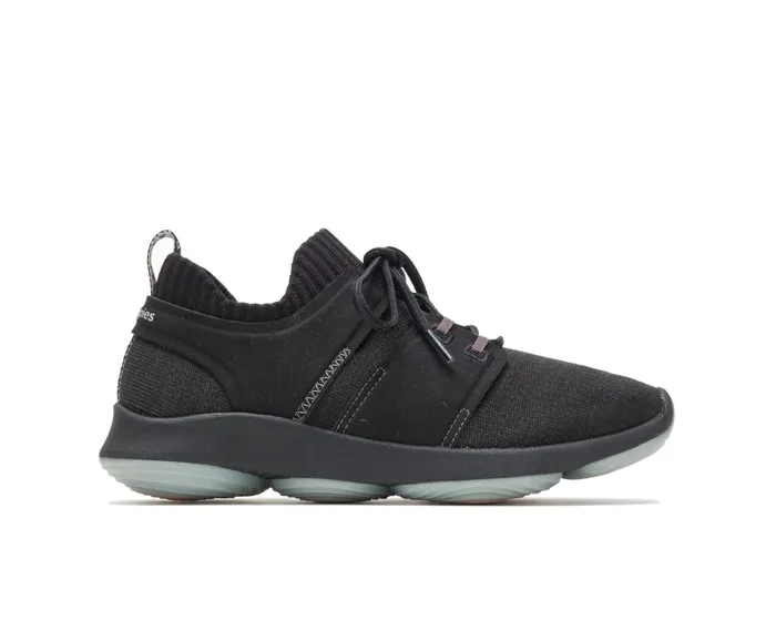 Hush Puppies World Black Knit Women Sneakers