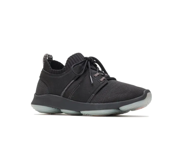 Hush Puppies World Black Knit Women Sneakers