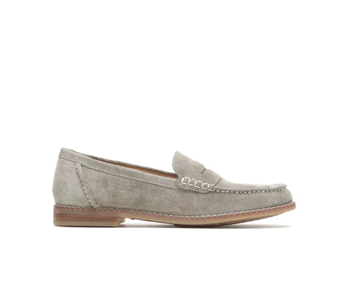Hush Puppies Wren Loafer Olive Suede Women Loafers