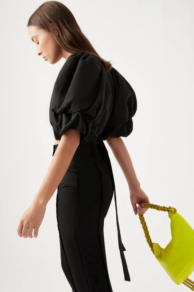 Impression Top Black Women Aje Tops