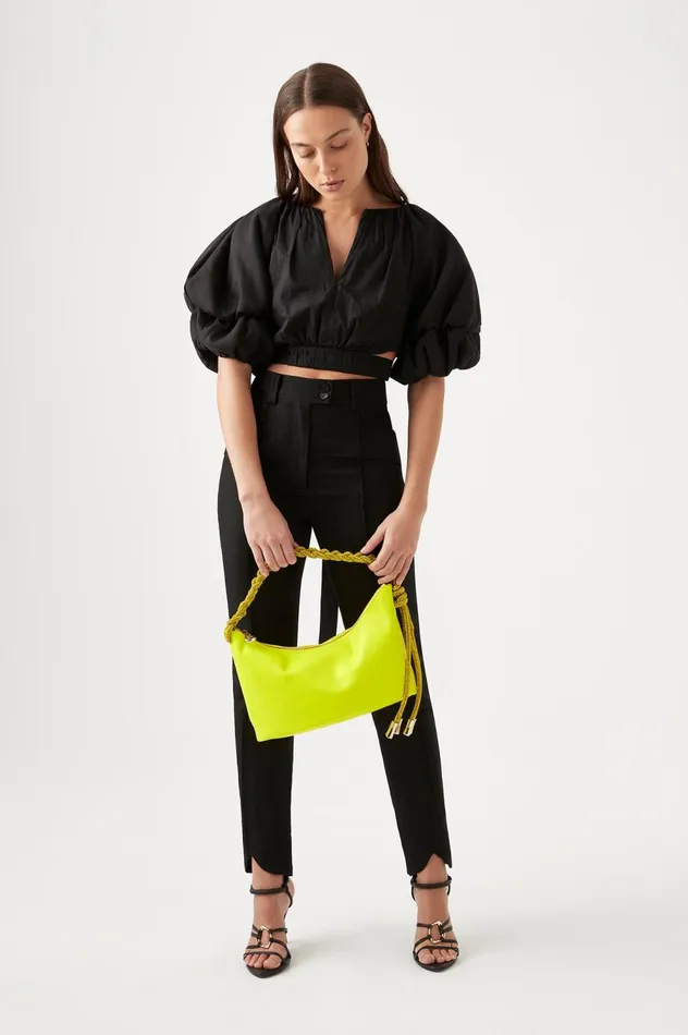 Impression Top Black Women Aje Tops