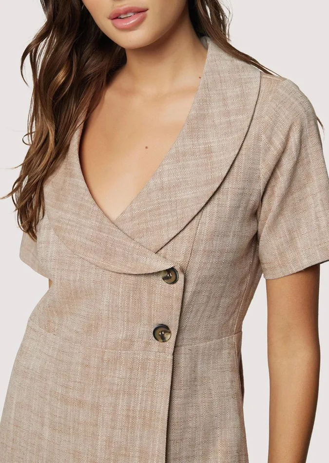In My Element Mini Dress Brown Women Lost Wander Dresses